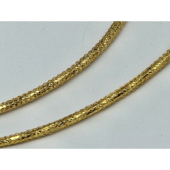 Veronese QVC Sterling Silver 925 Italy Vermeil Necklace 16 - 18''L - Picture 12 of 13